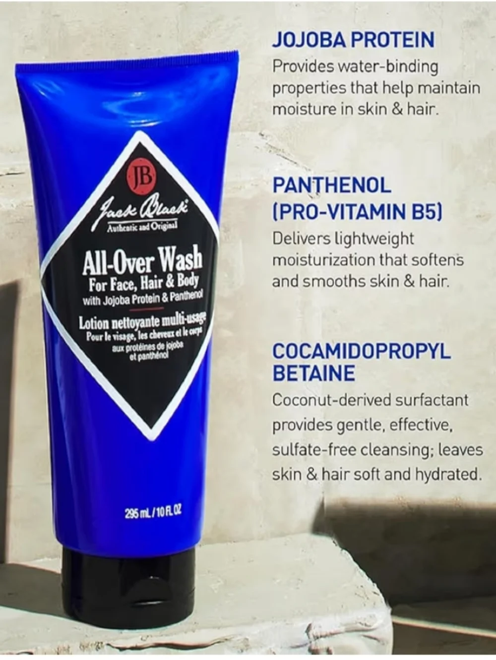 NEW🔥$52+ Jack Black Men's Face, Shampoo & Body Wash Liter 💙🖤 - Picture 4 of 10